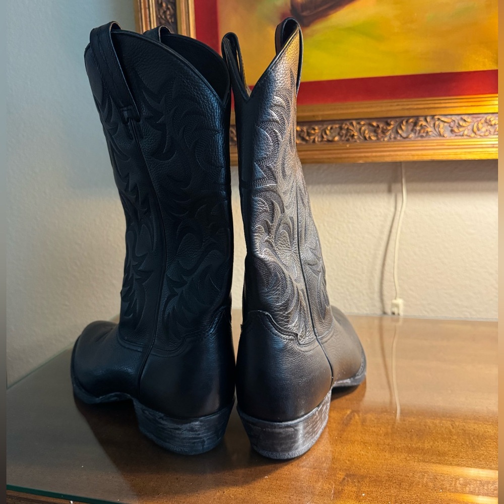 Ariat Men's Heritage R Toe Western Boot in Black - Size 9D - Picture 13 of 13